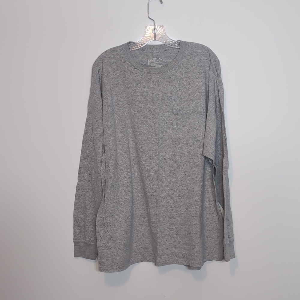 Hanes Relaxed Fit Perfect T Long Sleeve T Shirt